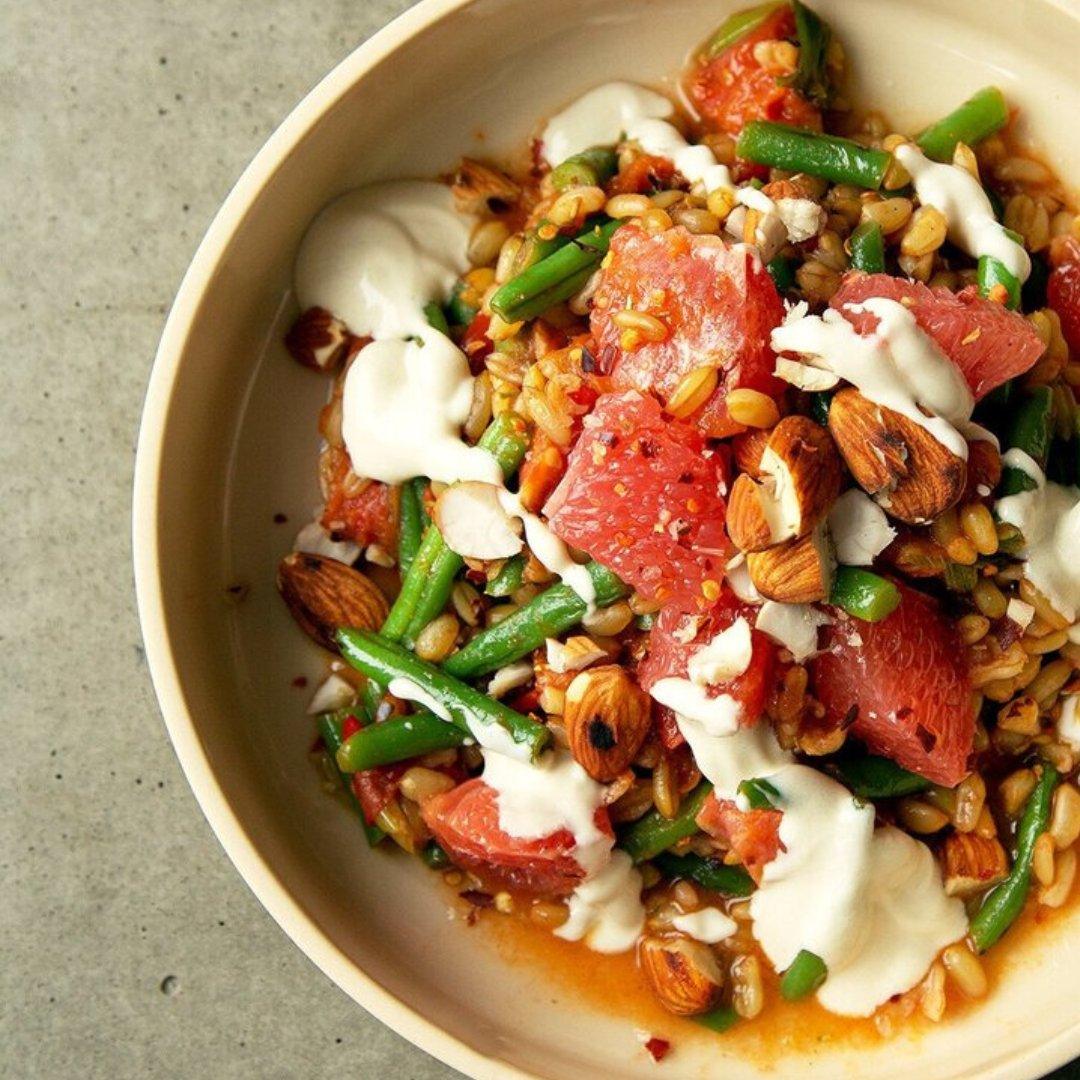 Red Citrus & Warm Kamut Salad by Nina Olsson - Nourish Atelier - The Sabi