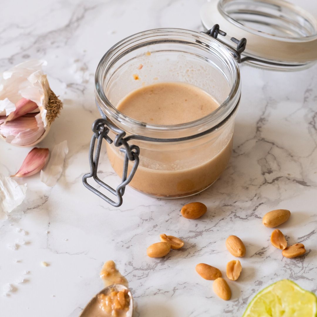Spicy Peanut or Almond Dressing - The Sabi